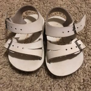 White Infant San-Sun Sandals size 1. Like New!